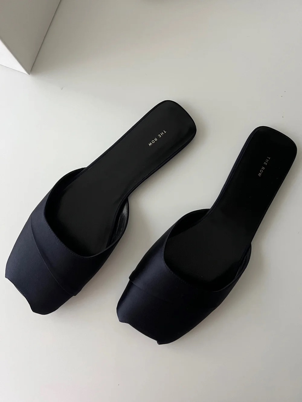 The Row Milla Satin Slide